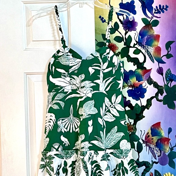 ๐บ๐HP๐๐บ NWT Farm Rio Forest Soul Mix Midi Dress - Picture 10 of 16